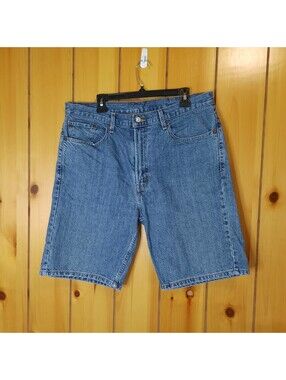 Levi's 505 Regular Fit Denim Blue Jeans Straight Men's Size 38